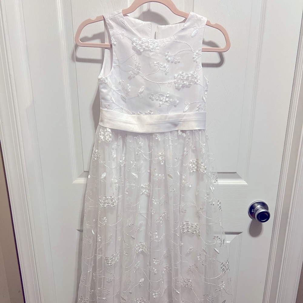 First holy communion, Flower girl dress